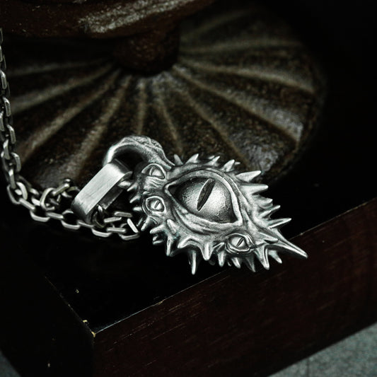 All-Seeing Eye Pendant ¨C 925 Silver Handmade