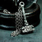 Runed Hammer Pendant ¨C 925 Silver Handmade