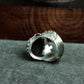 Tattoo Skull Ring - 925 Sterling Silver Handmade