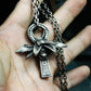 Flying Scarab Pendant - 925 Silver Handmade