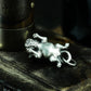 French Bulldog Pendant ¨C 925 Silver Handmade