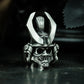 Samurai Demon Ring ¨C 925 Silver Handmade