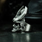 Samurai Demon Ring ¨C 925 Silver Handmade