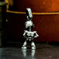 Robot Memory Pendant ¨C Handmade 925 Silver Childhood Mech Charm