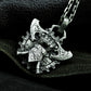 War Oath Fist Pendant - 925 Silver Handmade