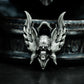 Winged God Pendant ¨C Handmade 925 Silver Beast Deity Necklace