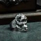 Mechanical Gorilla Skull Ring - 925 Sterling Silver Handmade