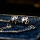 Saber-toothed Tiger Cufflinks - 925 Silver Handmade