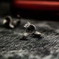 Cobra Snake Cufflinks - 925 Sterling Silver Handmade