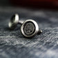 Star Cosmos Cufflinks - 925 Sterling Silver Handmade