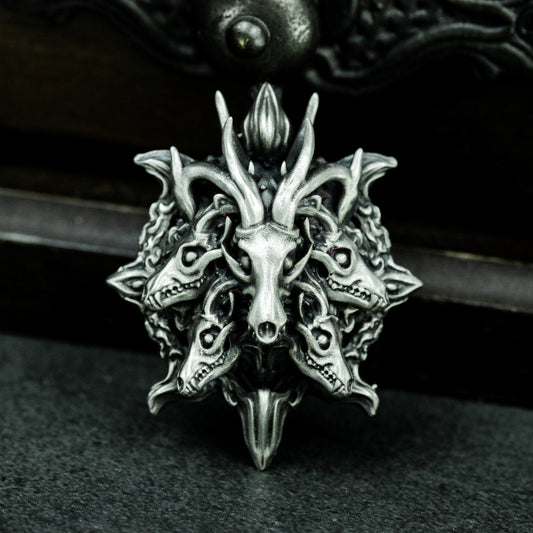 Dragon Head Ring ¨C 925 Silver Handmade