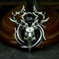 Stag Crown Pendant ¨C 925 Silver Handmade