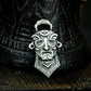 Tribal Mask Pendant ¨C Handmade 925 Silver Ancient Totem Necklace