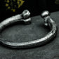 Tibia Bone Bracelet - 925 Silver Handmade Anatomical Design