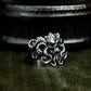 Octopus Tentacle Ring with Twisting Design ¨C 925 Sterling Silver Handmade