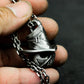 Witch Hat Pendant - 925 Silver Handmade Magic Charm