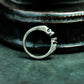 Adjustable Skull Ring - 925 Silver Handmade
