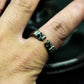 Adjustable Skull Ring - 925 Silver Handmade