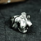 Nude Bodybuilder Ring - 925 Silver Handmade