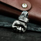 Five Goat Heads Pendant ¨C 925 Silver Handmade