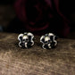 Ram's Horn Skull Cufflinks - 925 Sterling Silver Handmade
