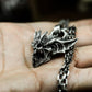 Snarling Beast Pendant ¨C 925 Silver Handmade