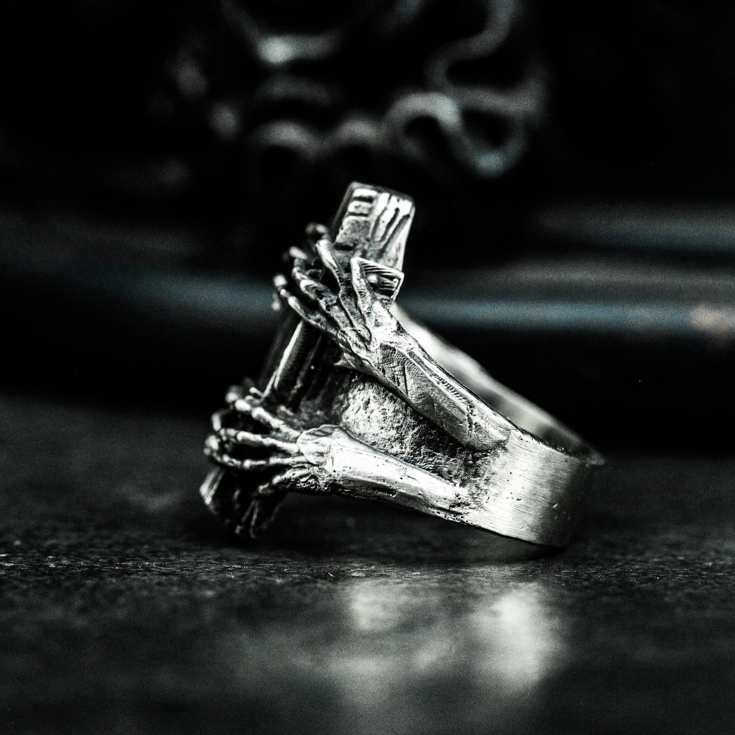 Mummy Pharaoh Ring ¨C 925 Sterling Silver Handmade