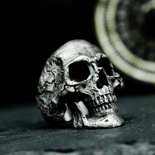 Terminator Skull Ring - 925 Silver Handmade