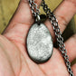Fossil-Style Insect Shell Pendant (Flat) ¨C 925 Sterling Silver Handmade