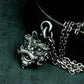 Tang Lion Guardian Pendant - 925 Sterling Silver Handmade