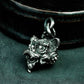 Tang Lion Guardian Pendant - 925 Sterling Silver Handmade