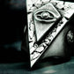 All-Seeing Triangle Ring ¨C 925 Silver Handmade