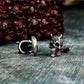 Skull Cufflinks - Handmade 925 Silver Gothic Style