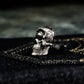 One-Eyed Skull Cufflinks, Scary Big Eyeballs - 925 Sterling Silver Handmade