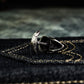 One-Eyed Skull Cufflinks, Scary Big Eyeballs - 925 Sterling Silver Handmade