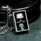 Boxed Skull Pendant - 925 Silver Handmade