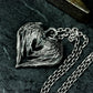 Shattered Heart Pendant ¨C Handmade 925 Silver Winged Necklace