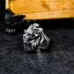 Lion Territory Ring ¨C Handmade 925 Silver Alpha Beast Band