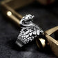 Cobra Head Ring - 925 Sterling Silver Handmade Bold