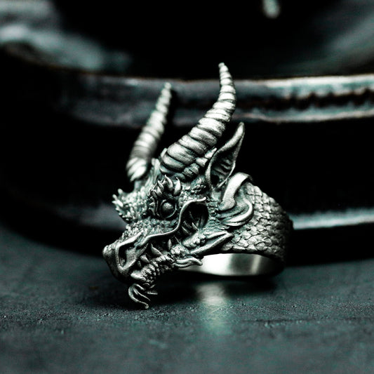 Dragon Wrath Ring ¨C 925 Sterling Silver Handmade