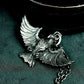 Winged Demon Pendant ¨C 925 Silver Handmade