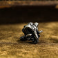 Sheep Head Skull Cufflinks - 925 Sterling Silver Handmade