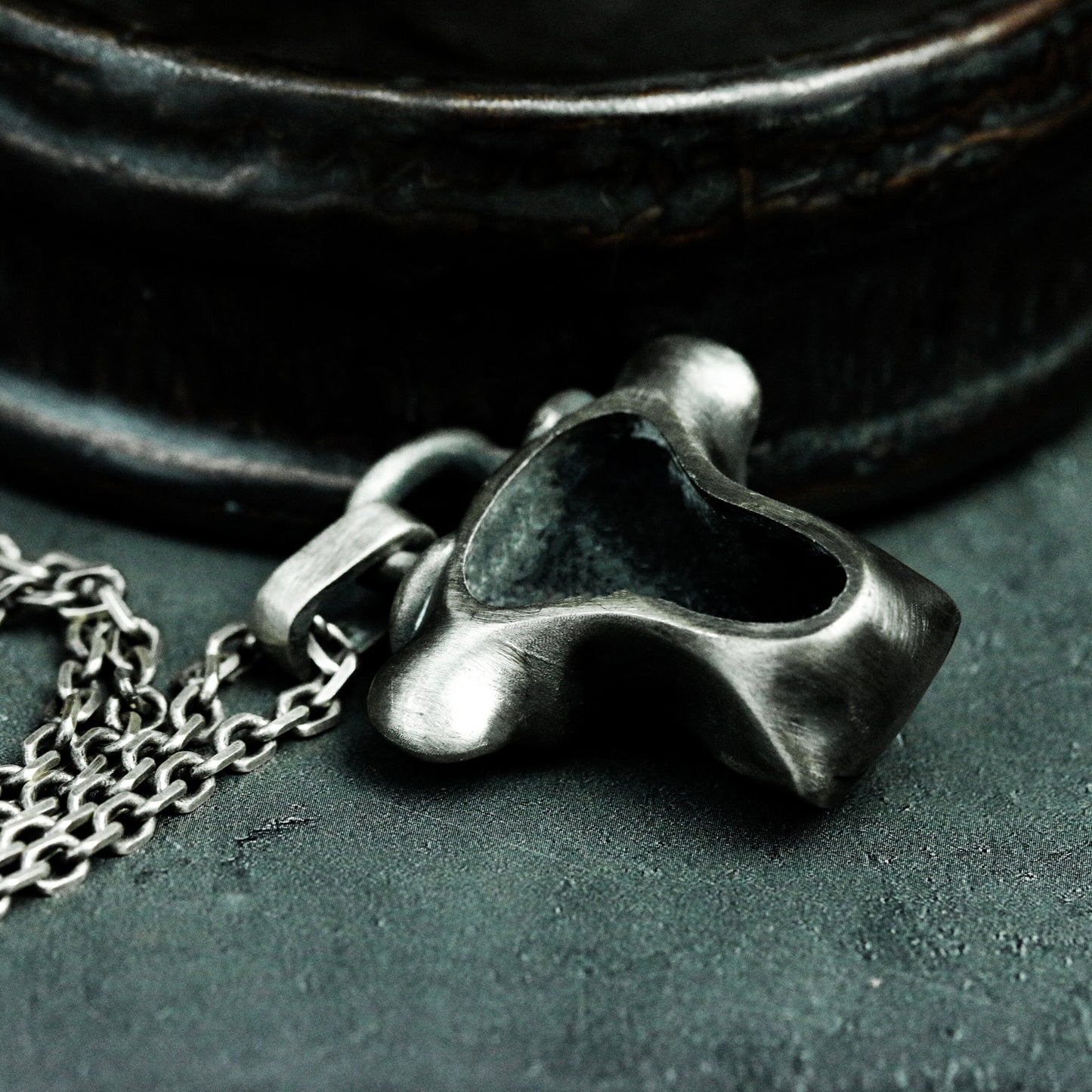 Dark Wukong Ape Pendant - 925 Sterling Silver Handmade Mystic