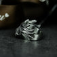 Eagle Crown Ring ¨C 925 Sterling Silver Handmade