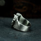 Snake Guard Ring ¨C Handmade 925 Silver Animal Totem Band