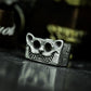 Grinning Cat Ring - 925 Silver Handmade