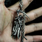 Grim Reaper Pendant (Alternate Pose) ¨C 925 Sterling Silver Handmade
