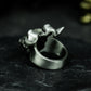 Demonic Bull Ring - 925 Silver Handmade Dark Totem