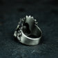 Snake Spirit Ring ¨C Handmade 925 Silver Rain God Totem Band