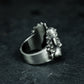 Snake Spirit Ring ¨C Handmade 925 Silver Rain God Totem Band